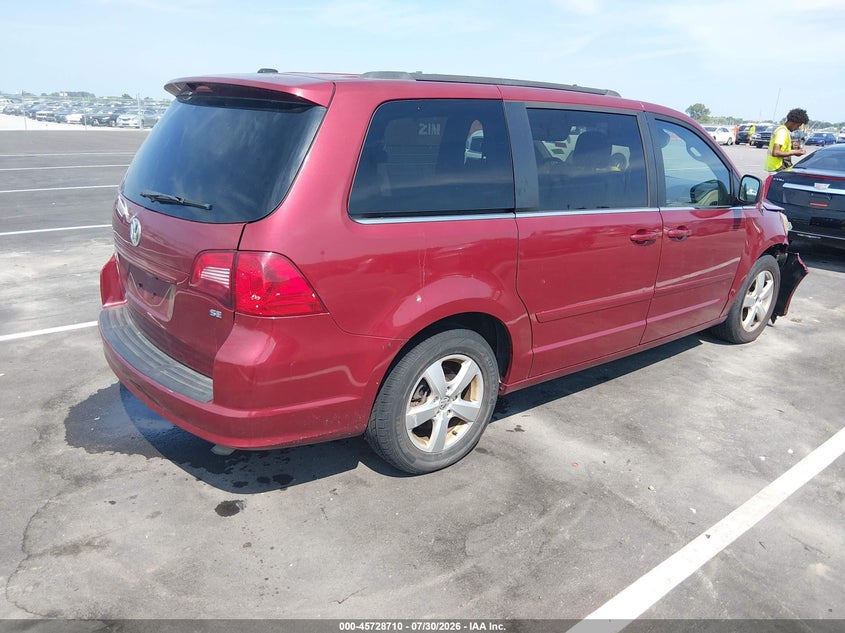 Vin: 2v4rw3dg5br642002, lot: 46227410, volkswagen routan se 20114