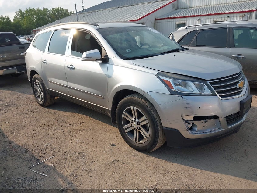 Vin: 1gnkvhkdxfj384498, lot: 46227414, chevrolet traverse lt 2015 img_1