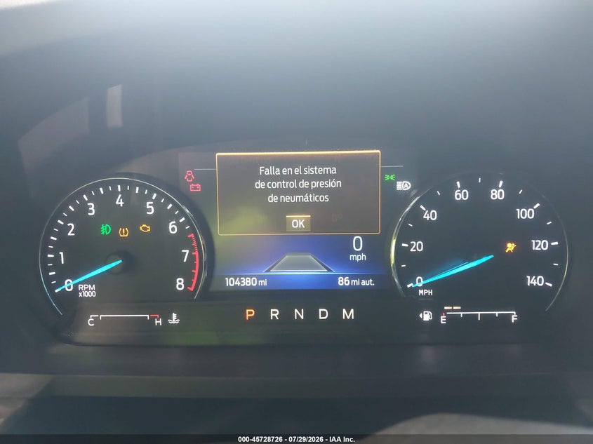 2020 FORD EXPLORER auction photo 7