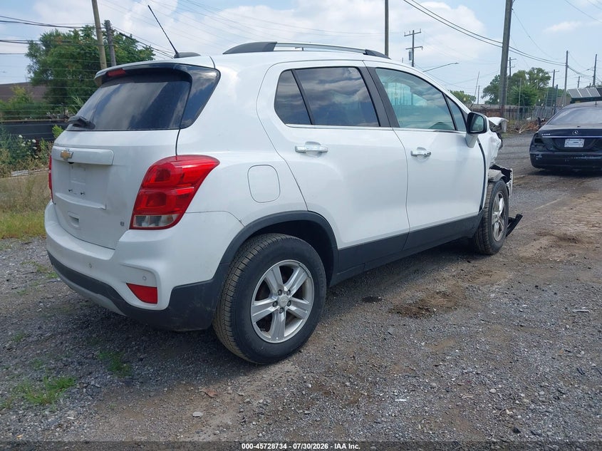 Vin: 3gncjlsb5hl220301, lot: 46227433, chevrolet trax lt 20174