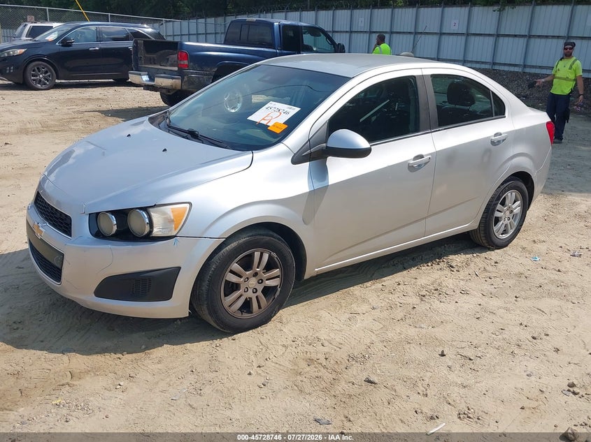 Vin: 1g1jc5sh9g4157694, lot: 46227445, chevrolet sonic lt auto 20162