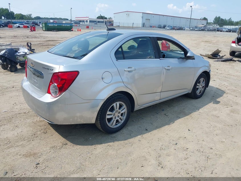 Vin: 1g1jc5sh9g4157694, lot: 46227445, chevrolet sonic lt auto 20164