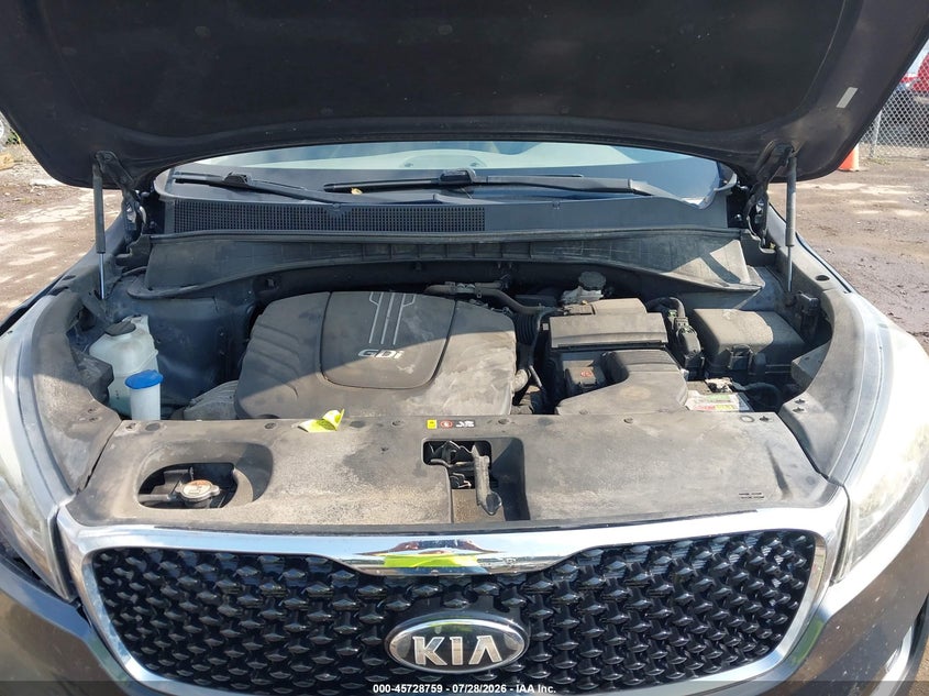 KIA SORENTO 2016 VIN 5XYPH4A54GG105623