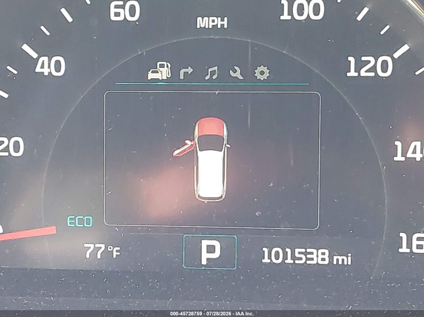 KIA SORENTO 2016 VIN 5XYPH4A54GG105623