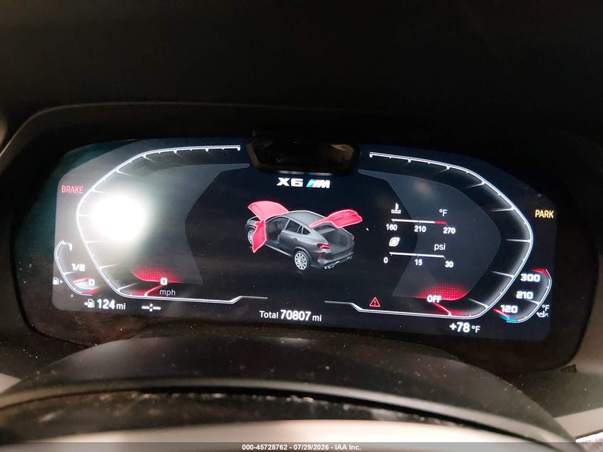 2022 BMW X6 M auction photo 7