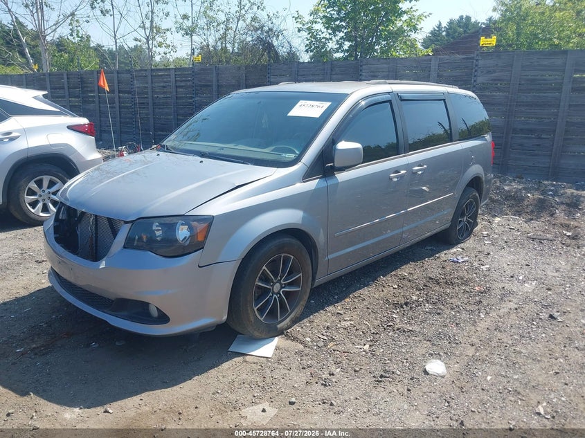Vin: 2c4rdgeg6gr340165, lot: 46227463, dodge grand caravan r/t 20162