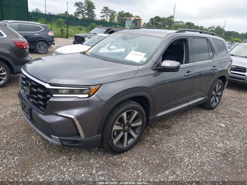 Vin: 5fnyg1h75sb095181, lot: 46227466, honda pilot touring 20252