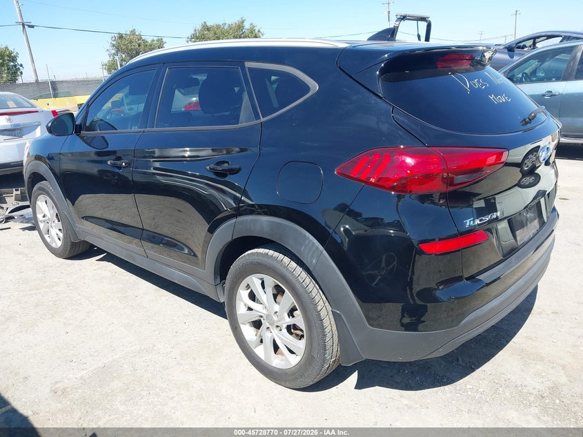 Vin: km8j33a47lu205631, lot: 46227469, hyundai tucson value 20203