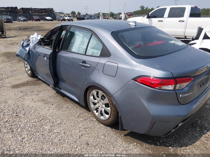 Vin: 5yfb4mde1sp269403, lot: 46227470, toyota corolla le 20253