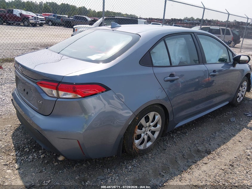 Vin: 5yfb4mde1sp269403, lot: 46227470, toyota corolla le 20254