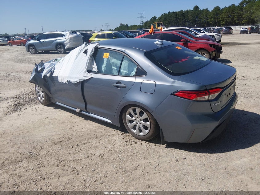 Vin: 5yfb4mde1sp269403, lot: 46227470, toyota corolla le 20253