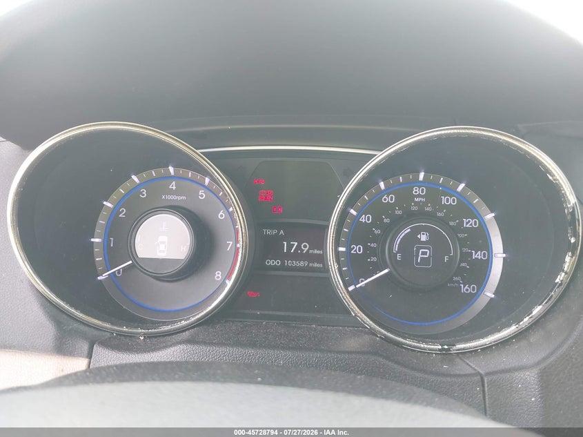 2013 HYUNDAI SONATA auction photo 7