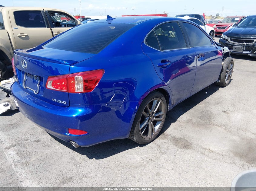 Vin: jthbf5c20b5154522, lot: 46227495, lexus is 250 20114