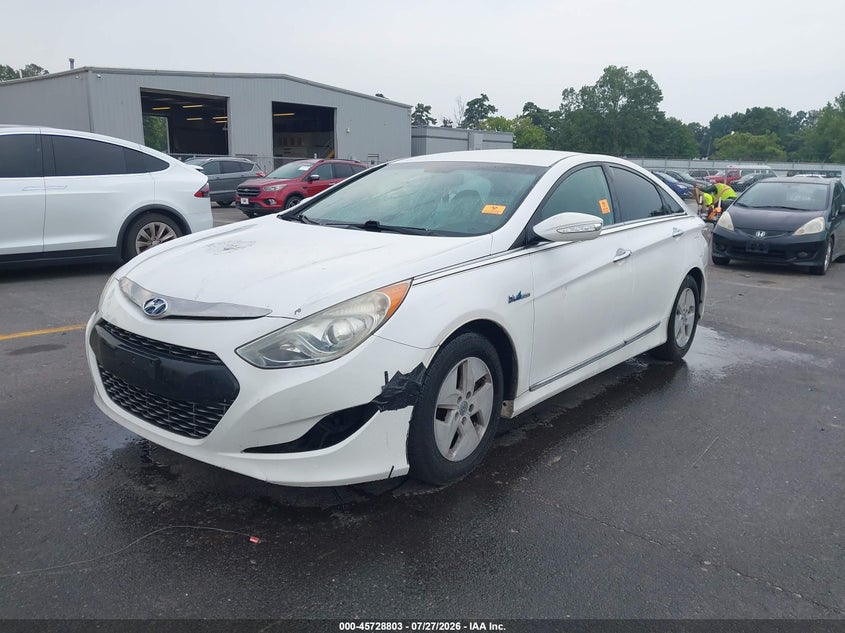 2012 Hyundai Sonata, Обычный износ, IAAI, VIN KMHEC4A41CA026042 — фото 2