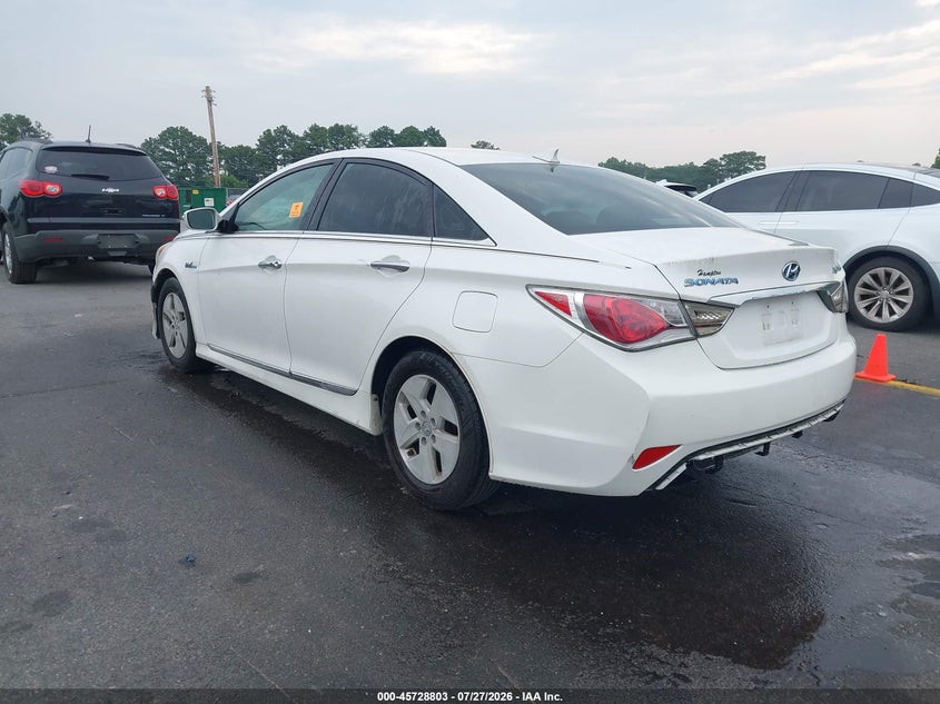 2012 HYUNDAI SONATA HYBRID auction photo 3