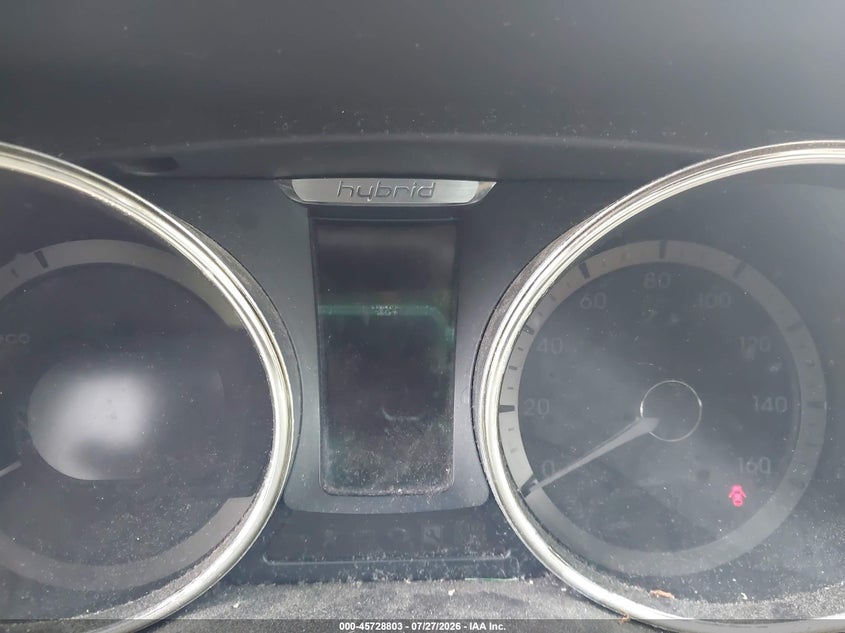 2012 HYUNDAI SONATA HYBRID auction photo 7