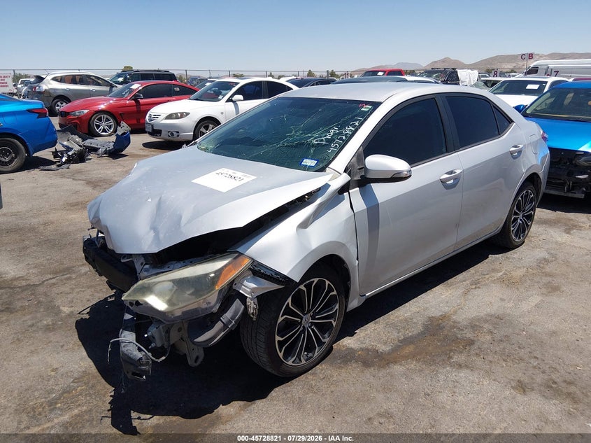 Vin: 5yfburhe0gp367983, lot: 46227520, toyota corolla s plus 20162