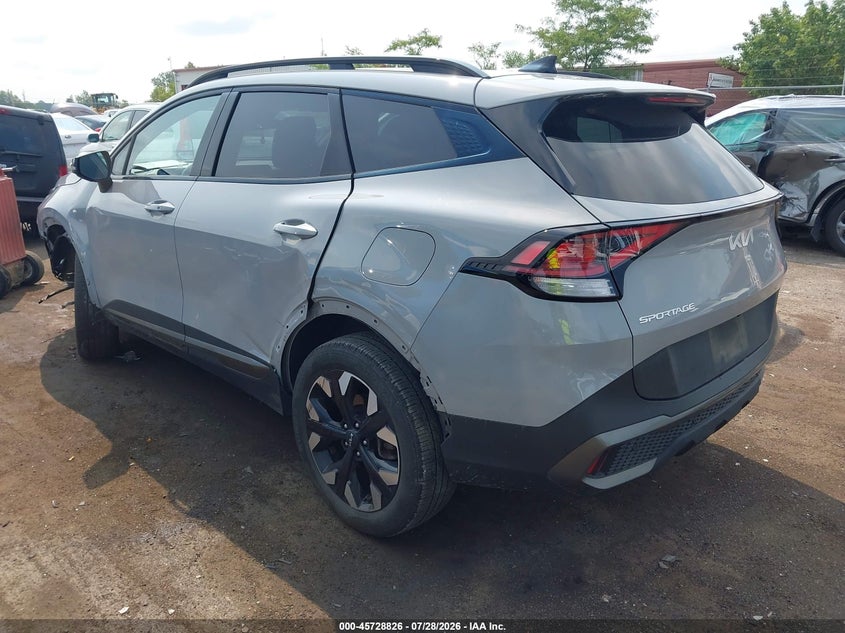 Vin: 5xyk6caf2pg066498, lot: 46227525, kia sportage x-line 20233
