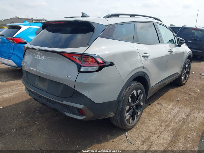 Vin: 5xyk6caf2pg066498, lot: 46227525, kia sportage x-line 20234