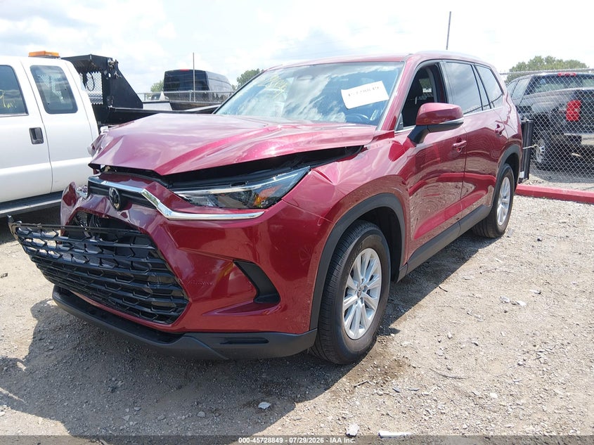 Vin: 5tdaaab57rs007571, lot: 46227548, toyota grand highlander xle 20242
