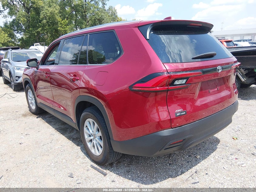 Vin: 5tdaaab57rs007571, lot: 46227548, toyota grand highlander xle 20243