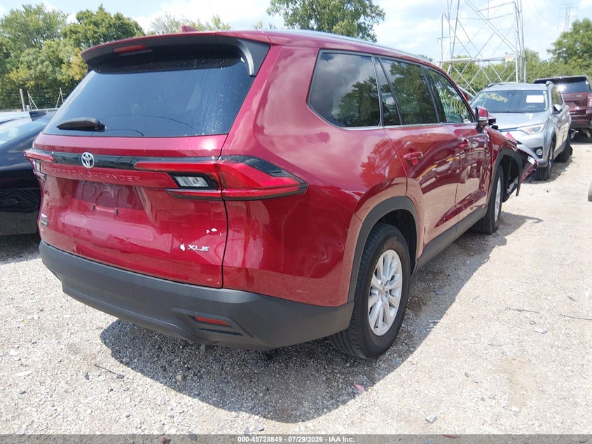 Vin: 5tdaaab57rs007571, lot: 46227548, toyota grand highlander xle 20244