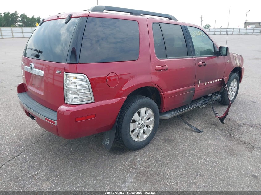2010 MERCURY MOUNTAINEER auction photo 4