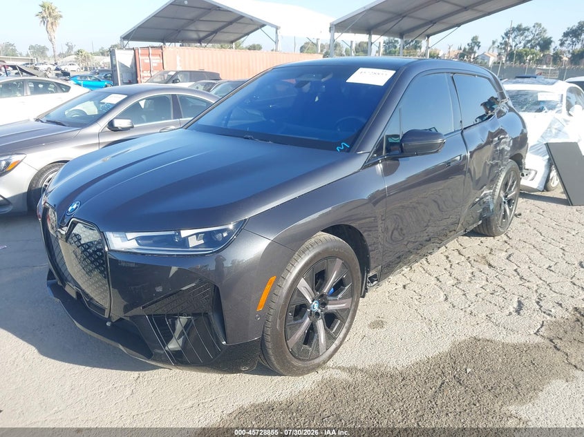 Vin: wb523cf02scs26353, lot: 46227554, bmw ix xdrive50 20252