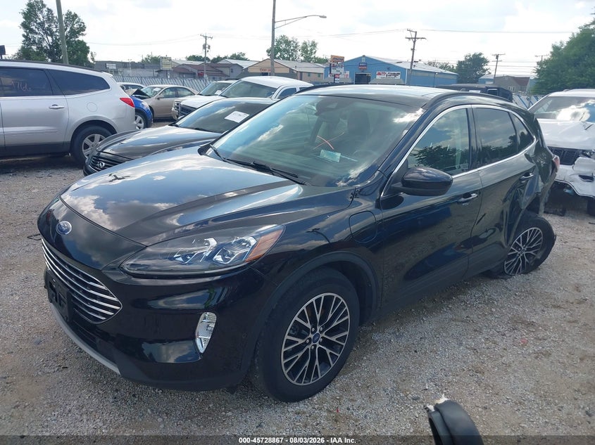 Vin: 1fmcu0lz3mub35267, lot: 46227566, ford escape phev titanium 20212