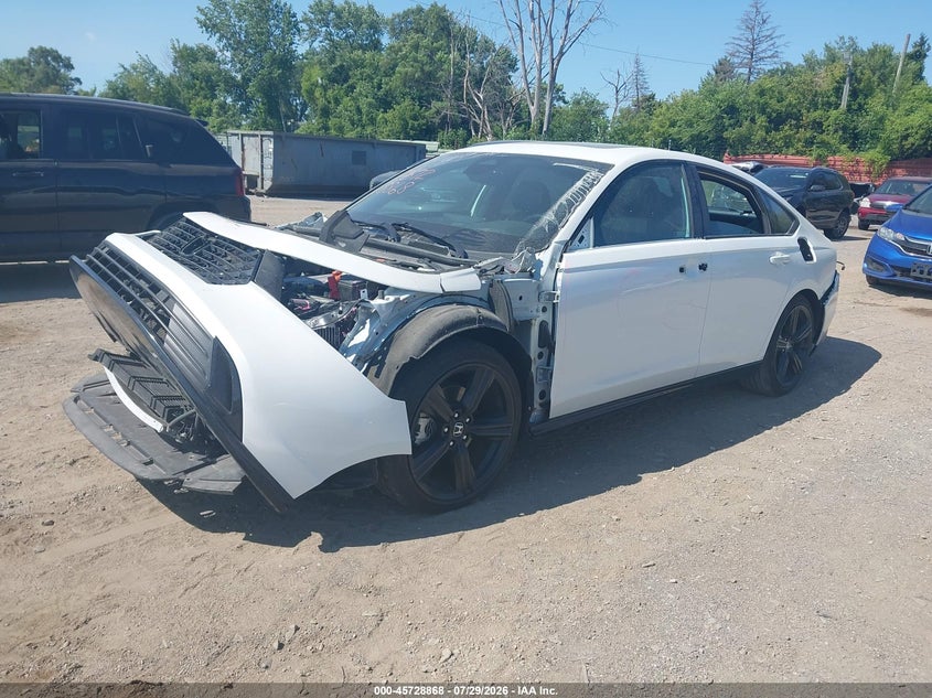 Vin: 1hgcy2f75ra096397, lot: 46227567, honda accord hybrid sport-l 20242