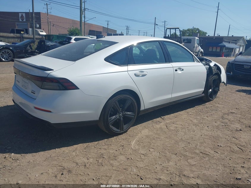 Vin: 1hgcy2f75ra096397, lot: 46227567, honda accord hybrid sport-l 20244