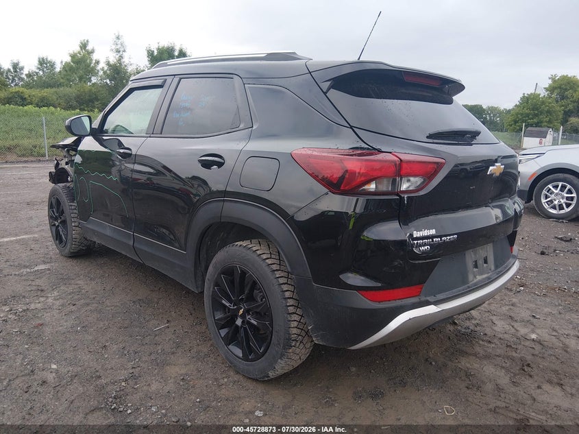 Vin: kl79mrsl0pb148412, lot: 46227571, chevrolet trailblazer awd lt 20233
