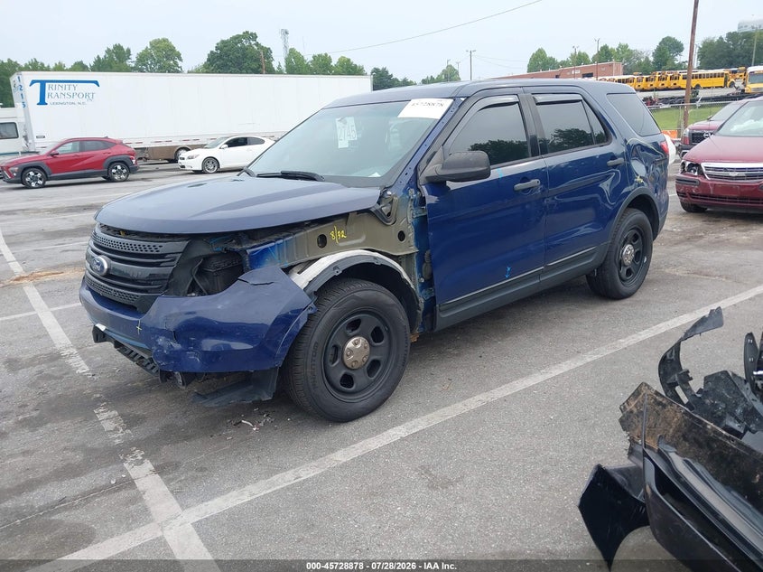 2014 FORD UTILITY POLICE INTERCEPTOR auction photo 2