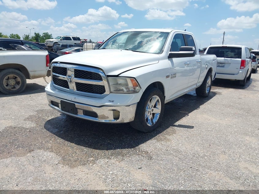 2013 RAM 1500, Обычный износ, IAAI, VIN 1C6RR6GT5DS524035 — фото 2