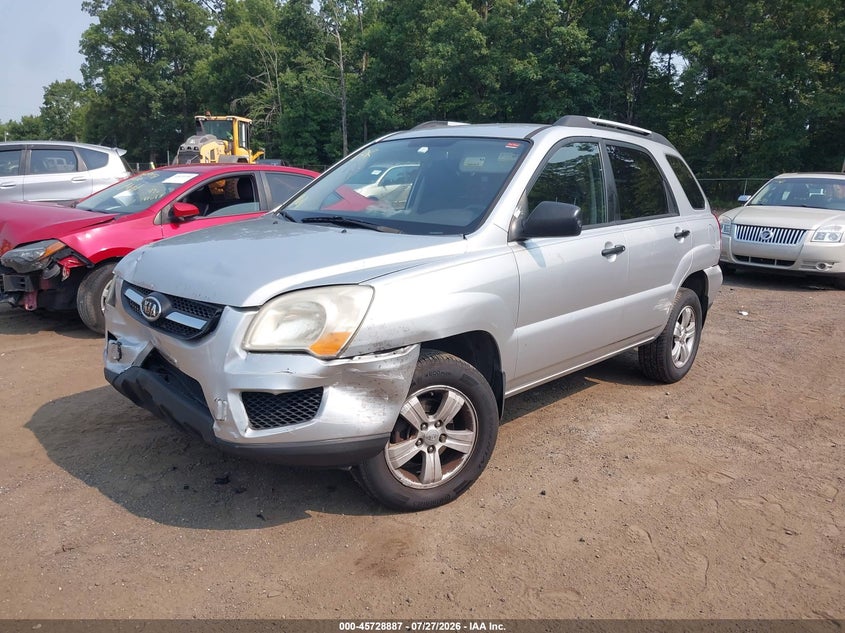 Vin: kndkg3a4xa7702696, lot: 46227586, kia sportage lx 20102