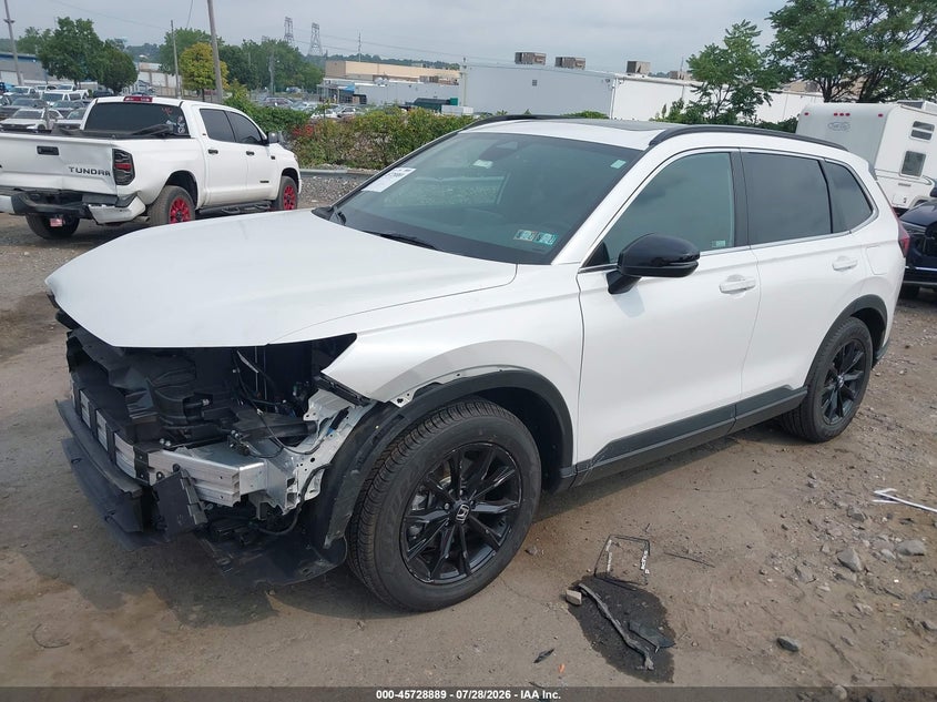 Vin: 7fars6h81se111972, lot: 46227588, honda cr-v hybrid sport-l 20252