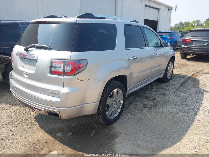 Vin: 1gkkvtkd5fj242138, lot: 46227601, gmc acadia denali 20154