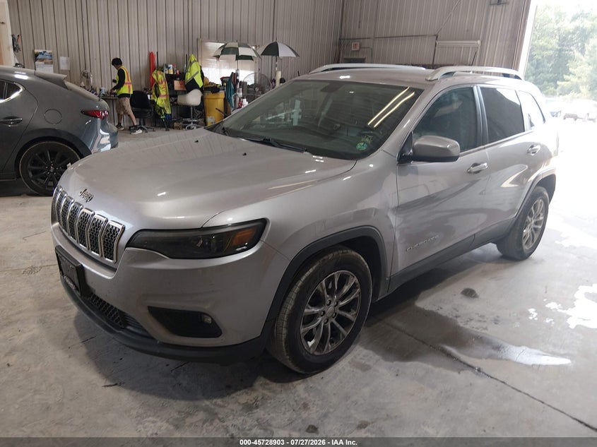 2019 Jeep Cherokee, Hail, IAAI, VIN 1C4PJLLBXKD184546 — photo 2