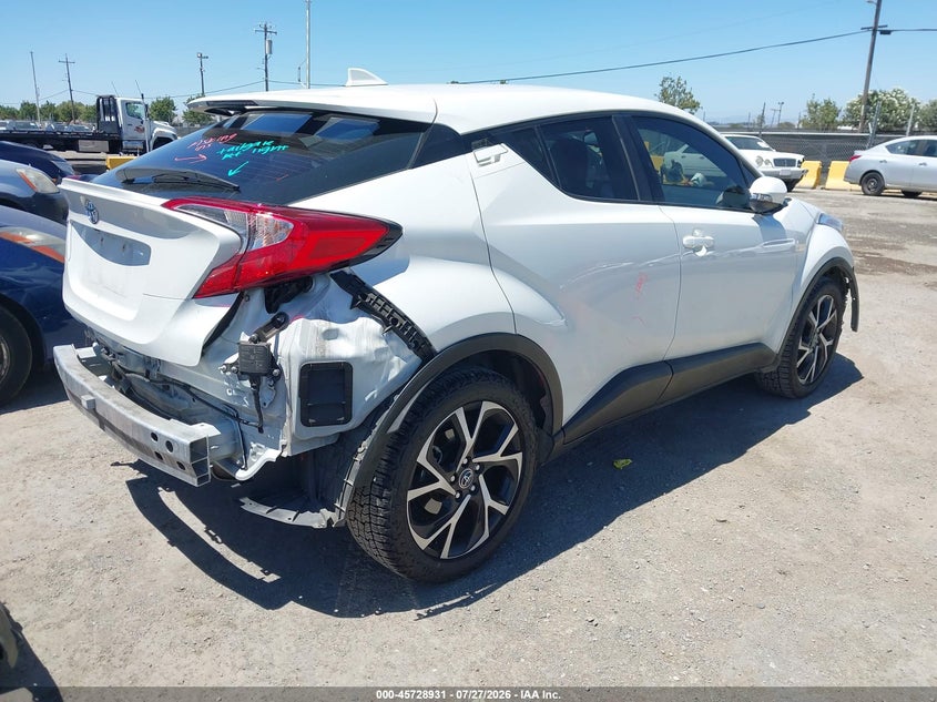 Vin: nmtkhmbx5jr036203, lot: 46227629, toyota c-hr xle premium 20184
