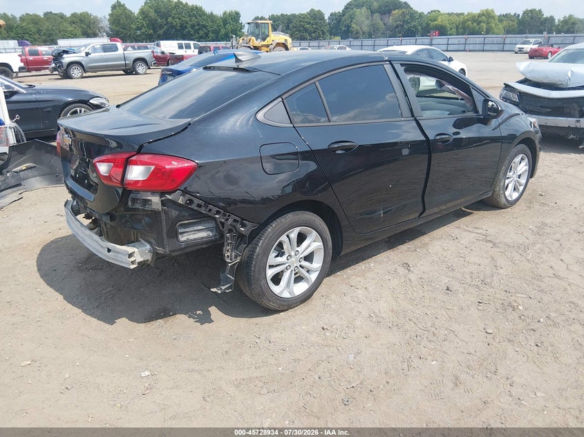 Vin: 1g1bc5sm0k7124849, lot: 46227633, chevrolet cruze ls 20194