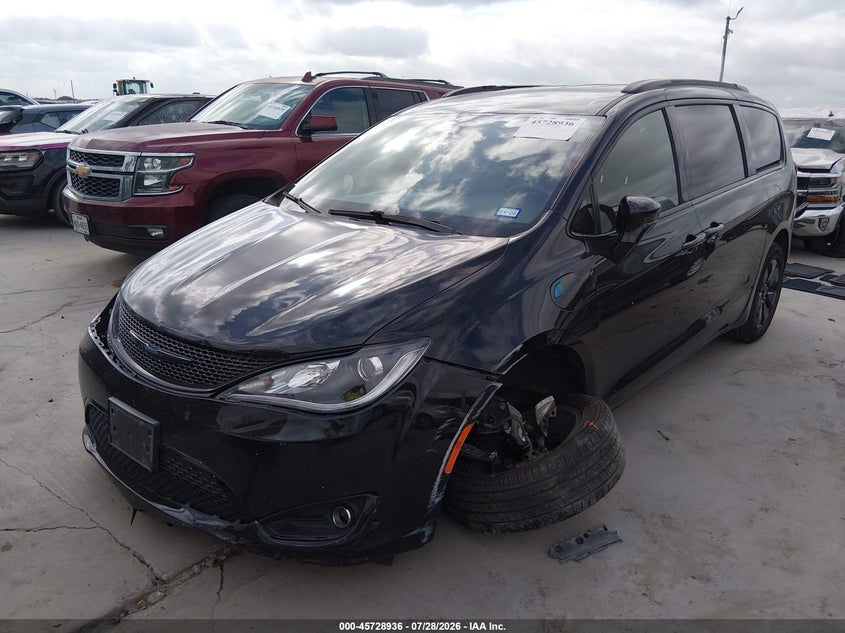 Vin: 2c4rc1l71lr246417, lot: 46227635, chrysler pacifica hybrid touring l 20202