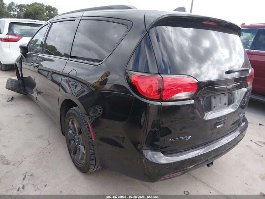 Vin: 2c4rc1l71lr246417, lot: 46227635, chrysler pacifica hybrid touring l 20203