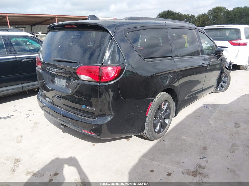 Vin: 2c4rc1l71lr246417, lot: 46227635, chrysler pacifica hybrid touring l 20204