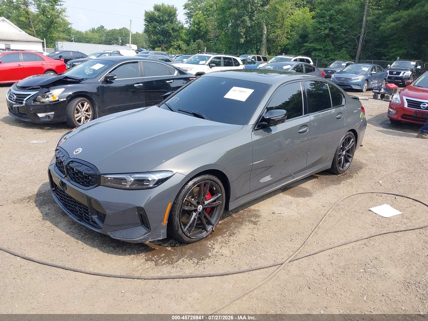 Vin: 3mw49ff08p8c89126, lot: 46227640, bmw m340i m340i xdrive 20232
