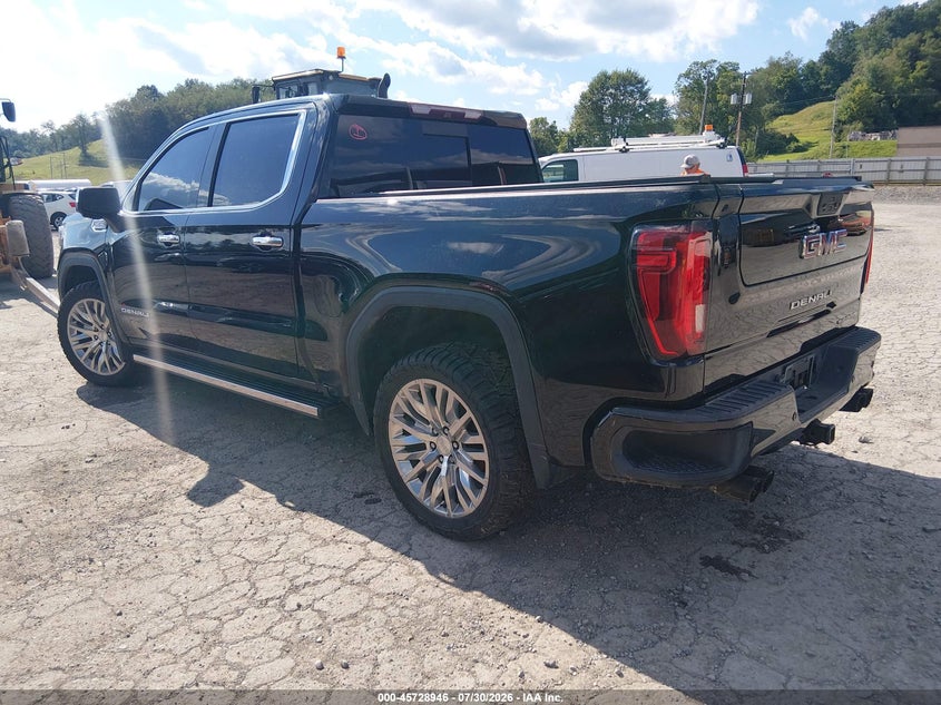 Vin: 1gtu9fel8kz416003, lot: 46227645, gmc sierra 1500 denali 20193