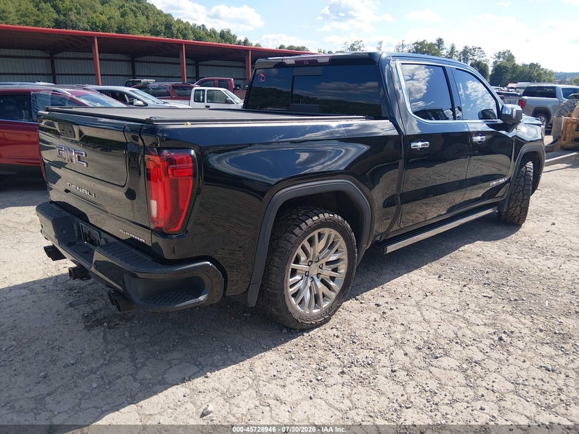 Vin: 1gtu9fel8kz416003, lot: 46227645, gmc sierra 1500 denali 20194
