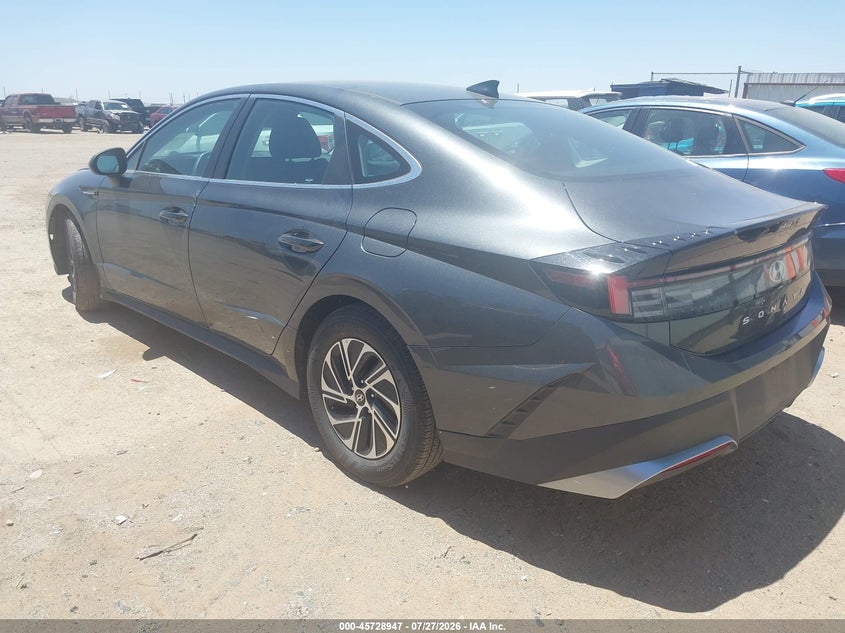 Vin: kmhl24jj9ta145408, lot: 46227646, hyundai sonata hybrid blue 20263