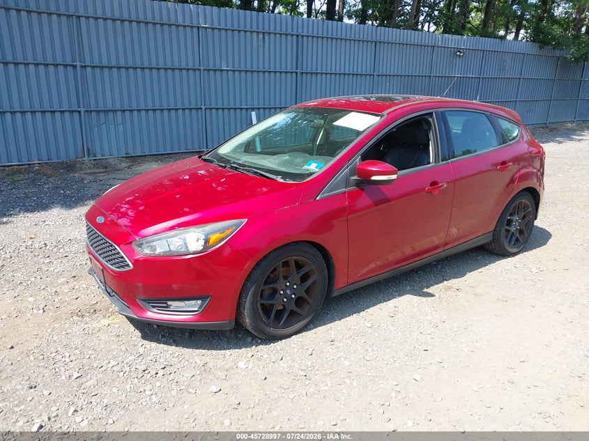 Vin: 1fadp3k21gl248415, lot: 46227696, ford focus se 20162