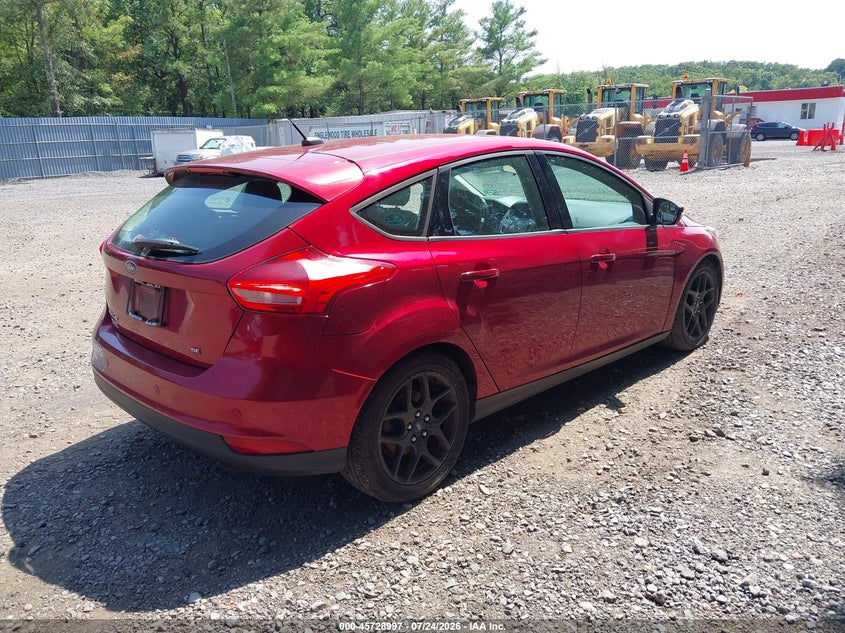 Vin: 1fadp3k21gl248415, lot: 46227696, ford focus se 20164