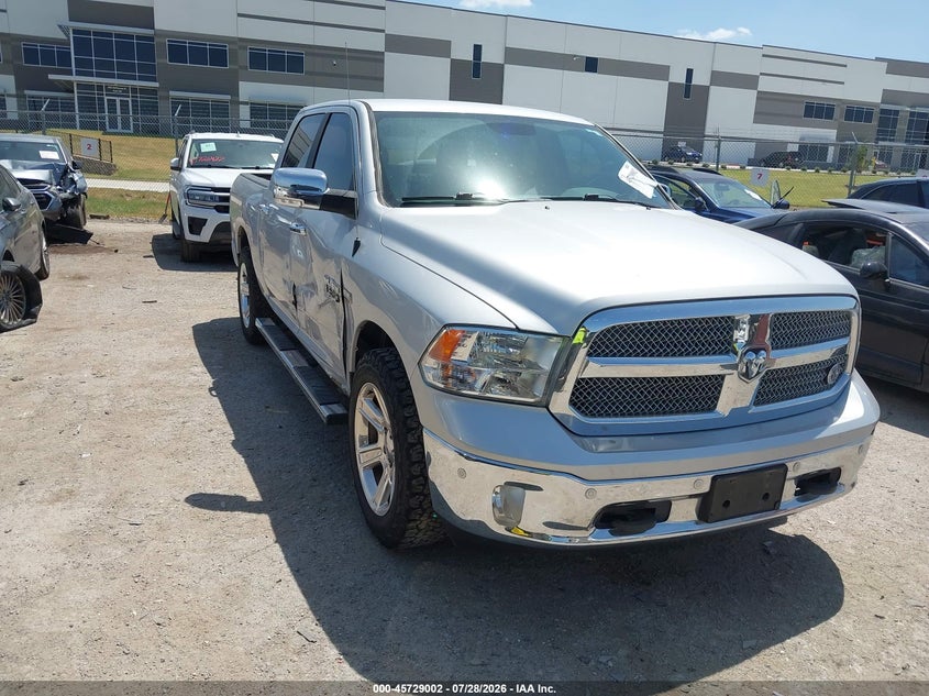 Vin: 1c6rr6lt5js244813, lot: 46227701, ram 1500 lone star silver  4x2 5'7 box 2018 img_1